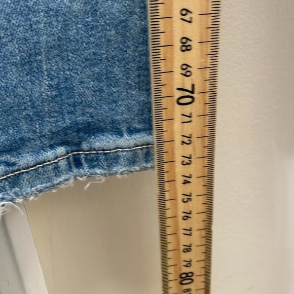 DL1961 - Hepburn Wide Leg High Rise Flare Denim Jeans - Blue - 26 - Picture 8 of 15